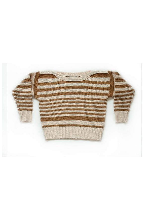 Rust Striped Pullover Rust Striped Pullover