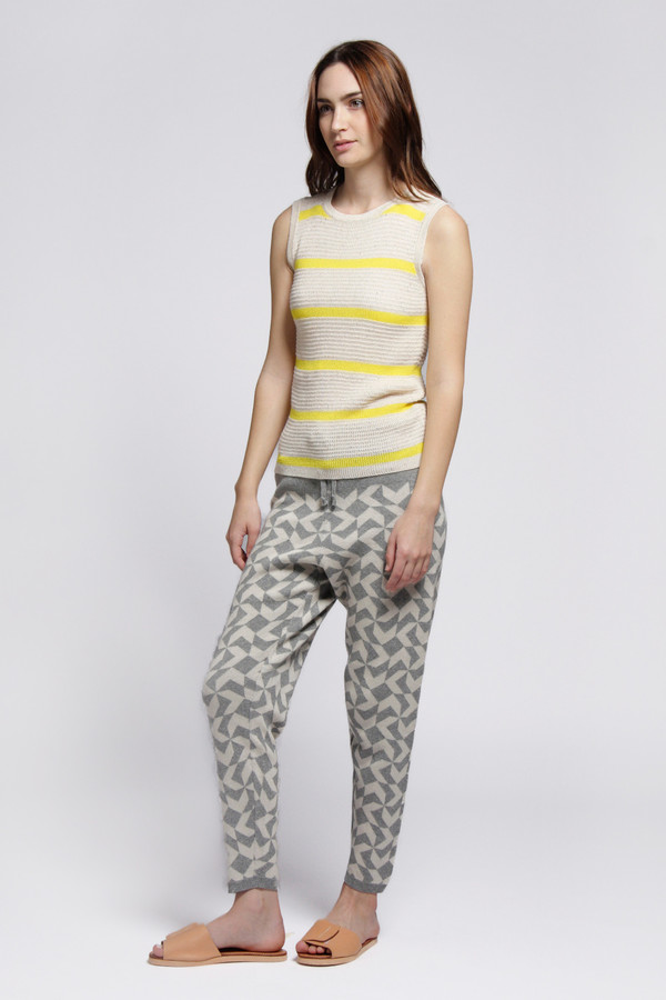 Striped Waffle Tank Striped Waffle Tank