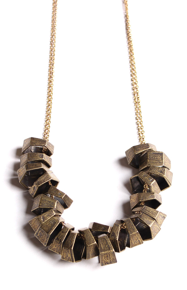 Laura Lombardi Hexagon Necklace Laura Lombardi Hexagon Necklace