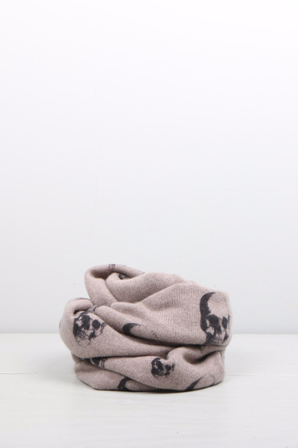 Skull Cashmere Infinity Scarf Skull Cashmere Infinity Scarf