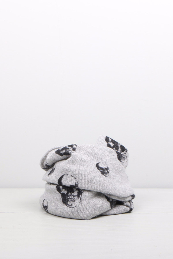 Skull Cashmere Infinity Scarf Skull Cashmere Infinity Scarf