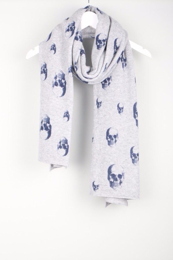 Skull Cashmere Multi Dexter Scarf Skull Cashmere Multi Dexter Scarf