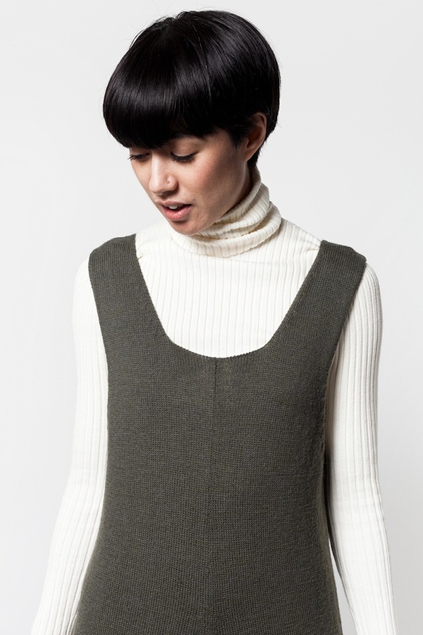 Lauren Manoogian Miter Overall | olive Lauren Manoogian Miter Overall | olive