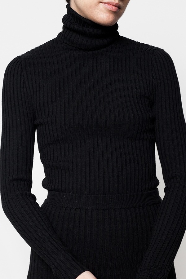 giu giu Gozi Turtleneck | black giu giu Gozi Turtleneck | black