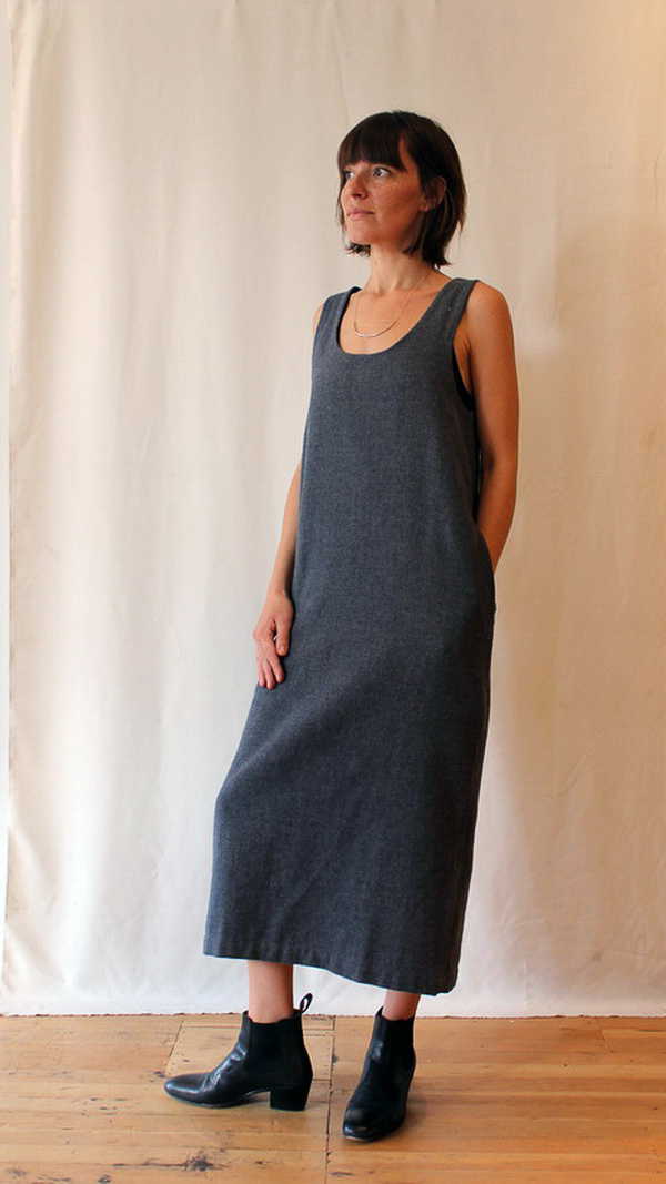 Black Crane Tank Dress Black Crane Tank Dress