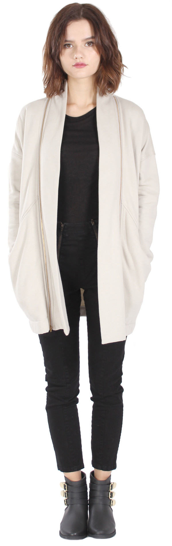 Prairie Underground Ditto Cardigan in Oyster Prairie Underground Ditto Cardigan in Oyster