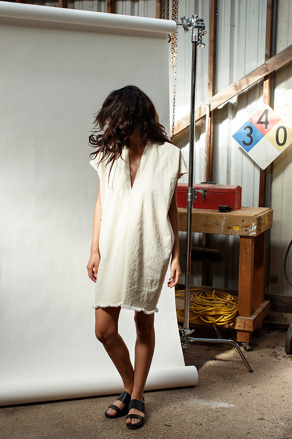 Miranda Bennett Natural Everyday Dress, Cropped Denim Miranda Bennett Natural Everyday Dress, Cropped Denim