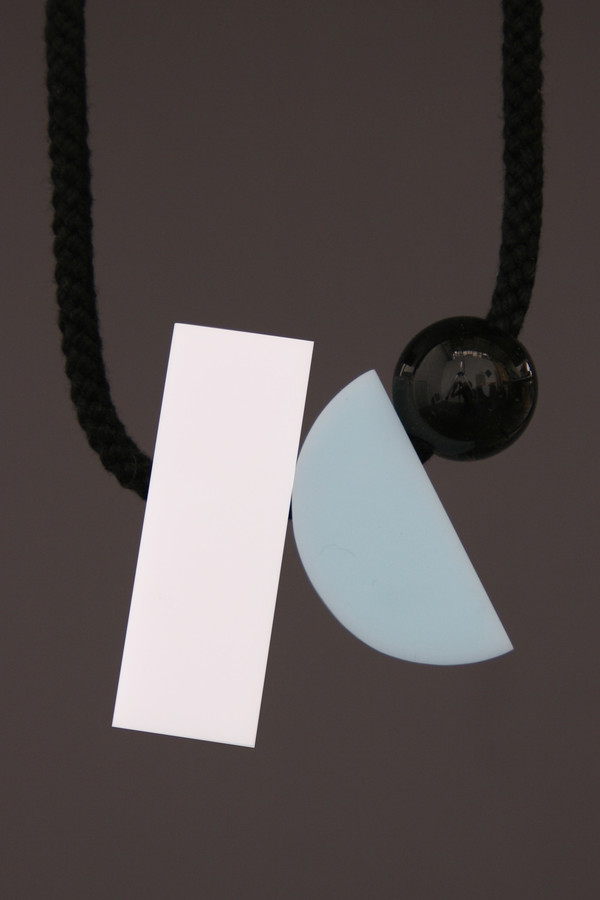 One We Made Earlier Dora Necklace Pale White One We Made Earlier Dora Necklace Pale White