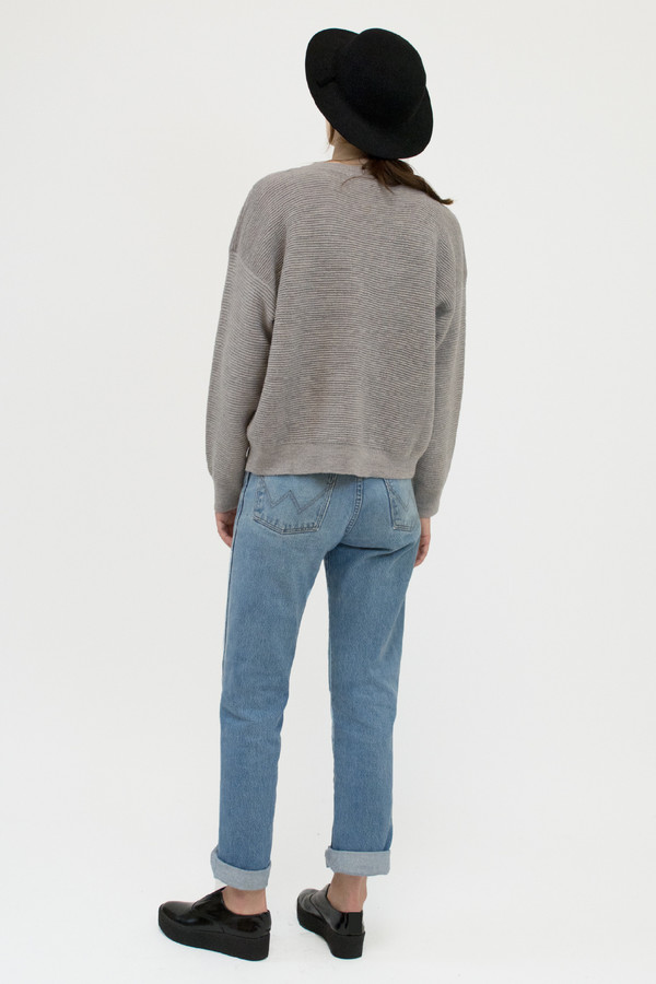 Moonlight Blue Ripple Sweater Moonlight Blue Ripple Sweater