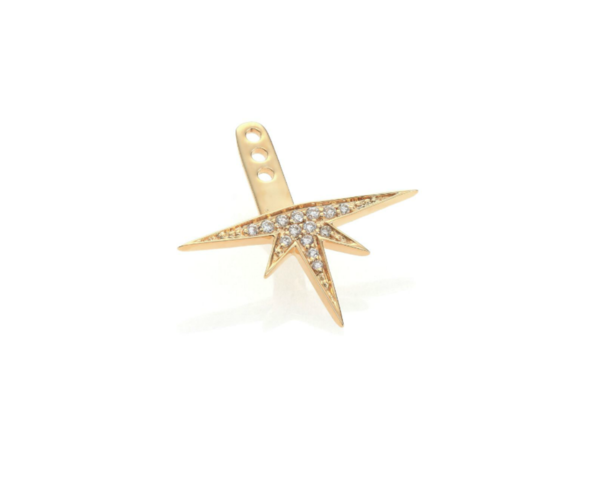 SYDNEY EVAN PAVE STARBURST EARRING JACKET SYDNEY EVAN PAVE STARBURST EARRING JACKET
