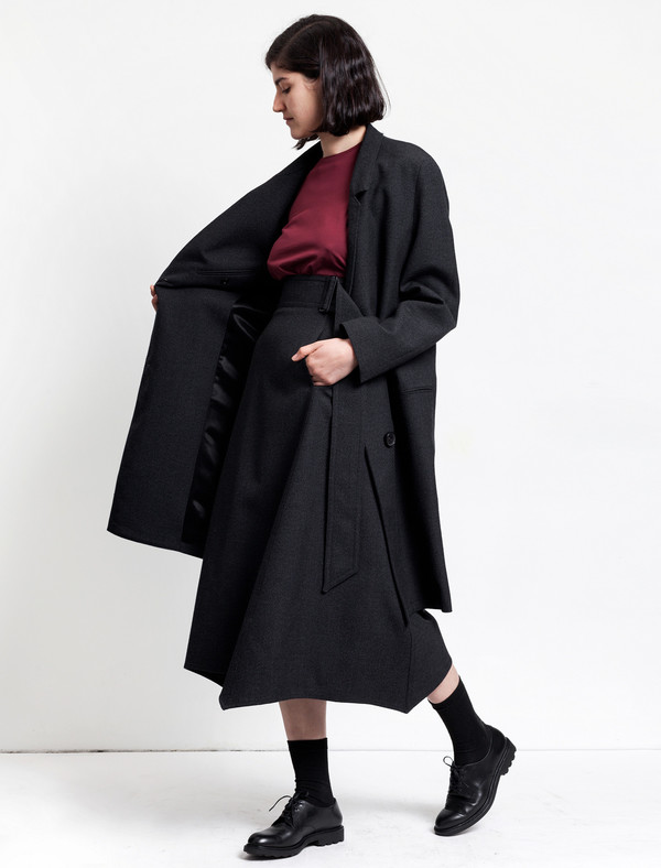 Lemaire Suit Coat Slate Lemaire Suit Coat Slate
