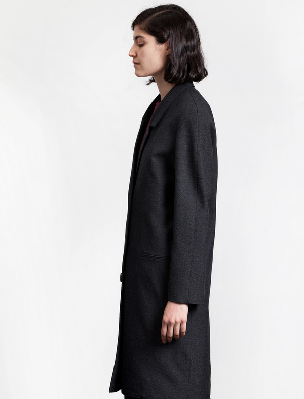 Lemaire Suit Coat Slate Lemaire Suit Coat Slate