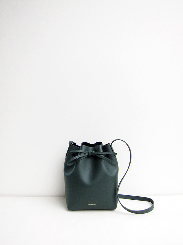 Mini Bucket Bag, Calf, Moss Mini Bucket Bag, Calf, Moss