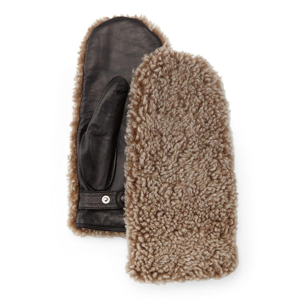 Rag & Bone SHEARLING AND LEATHER MITTENS Rag & Bone SHEARLING AND LEATHER MITTENS