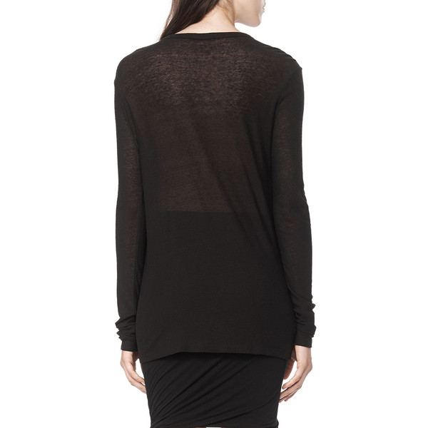 T By Alexander Wang SLUB CLASSIC LONG SLEEVE TEE T By Alexander Wang SLUB CLASSIC LONG SLEEVE TEE