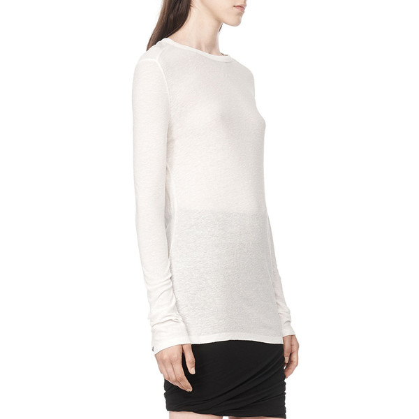 T By Alexander Wang SLUB CLASSIC LONG SLEEVE TEE T By Alexander Wang SLUB CLASSIC LONG SLEEVE TEE