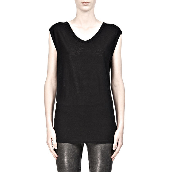 T By Alexander Wang SLUB CLASSIC MUSCLE TEE T By Alexander Wang SLUB CLASSIC MUSCLE TEE