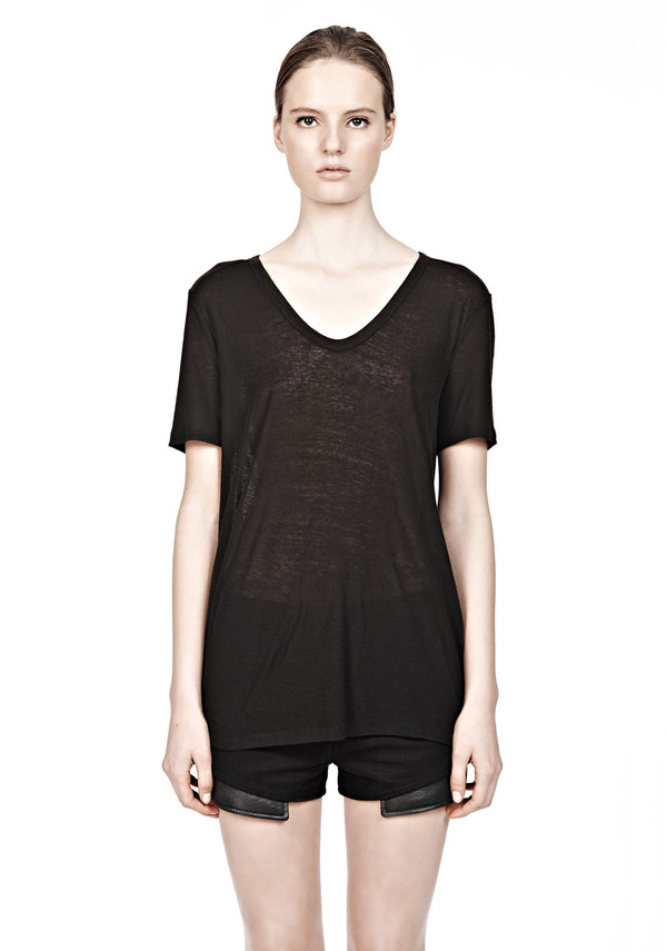 T By Alexander Wang SLUB CLASSIC TEE T By Alexander Wang SLUB CLASSIC TEE