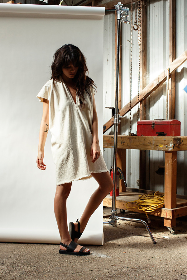 GRATITUDE COLLECTION Natural Everyday Dress, Cropped Denim GRATITUDE COLLECTION Natural Everyday Dress, Cropped Denim