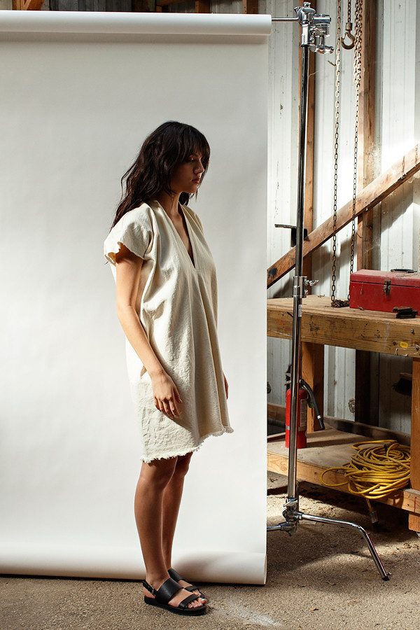 GRATITUDE COLLECTION Natural Everyday Dress, Cropped Denim GRATITUDE COLLECTION Natural Everyday Dress, Cropped Denim