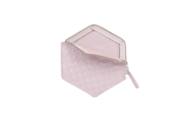 Nº31 Hexa Wallet Chequered in Desert Rose Nº31 Hexa Wallet Chequered in Desert Rose