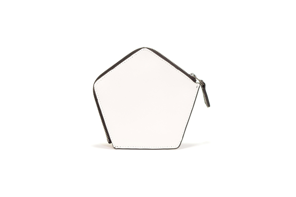 Nº22 Penta Wallet in White and Black Nº22 Penta Wallet in White and Black