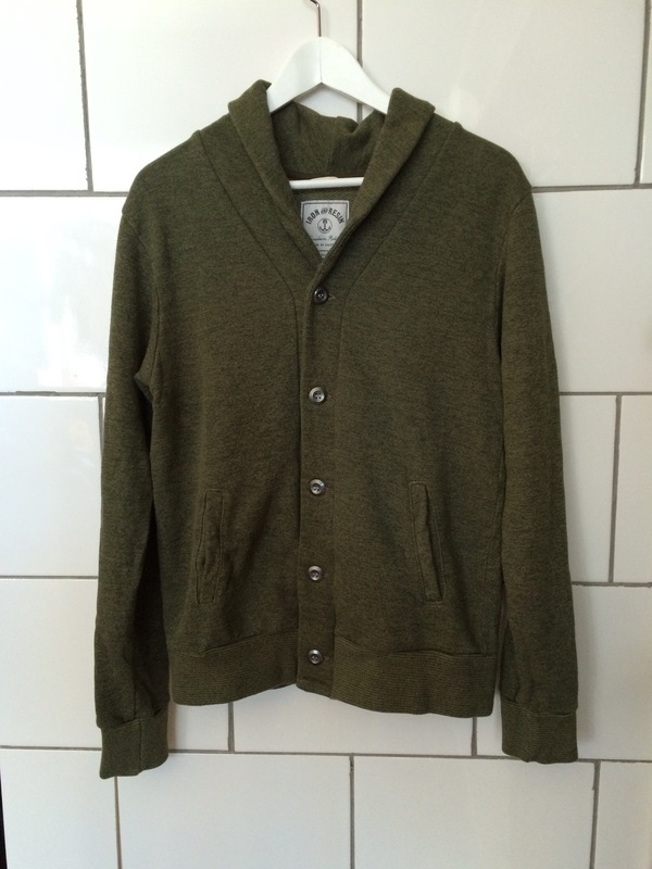 Iron and Resin Olive Fletcher Cardigan Iron and Resin Olive Fletcher Cardigan