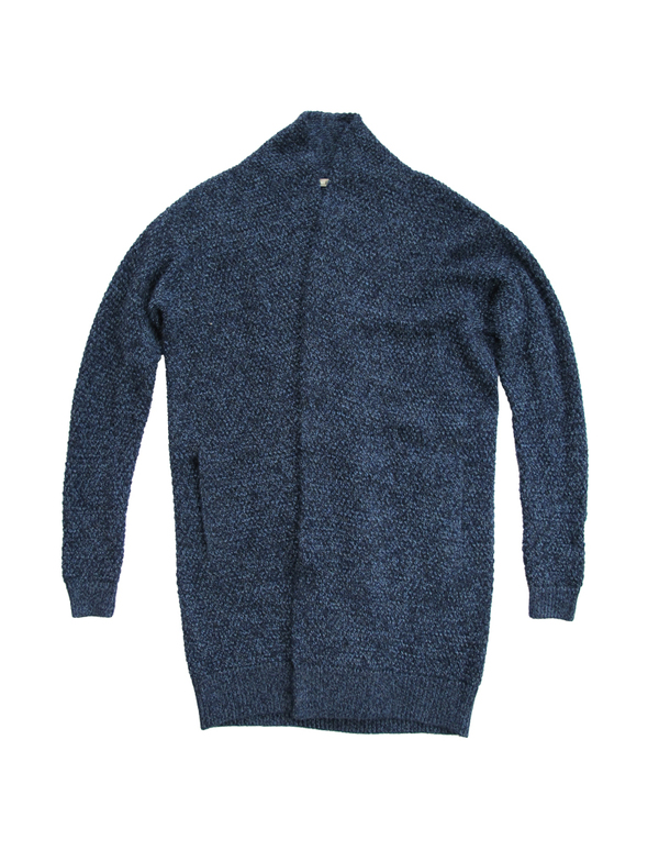 ALI GOLDEN SWEATER COAT - BLUE ALI GOLDEN SWEATER COAT - BLUE