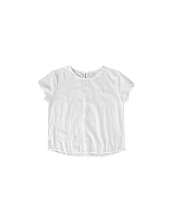 ALI GOLDEN CAP-SLEEVE TOP - WHITE ALI GOLDEN CAP-SLEEVE TOP - WHITE