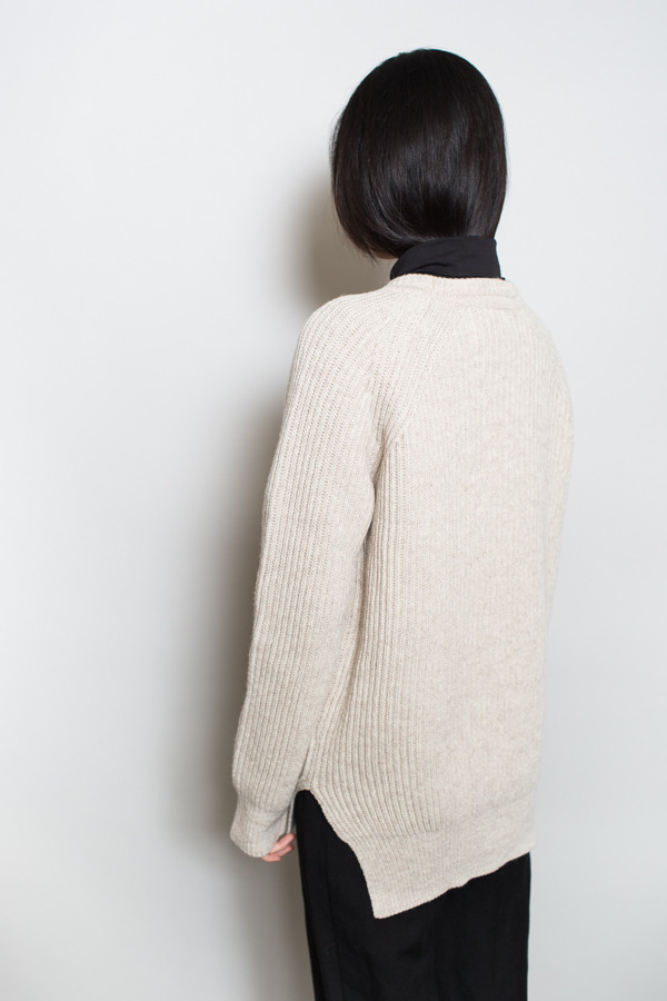 Achro Chunky Knit Round Neck Sweater Achro Chunky Knit Round Neck Sweater
