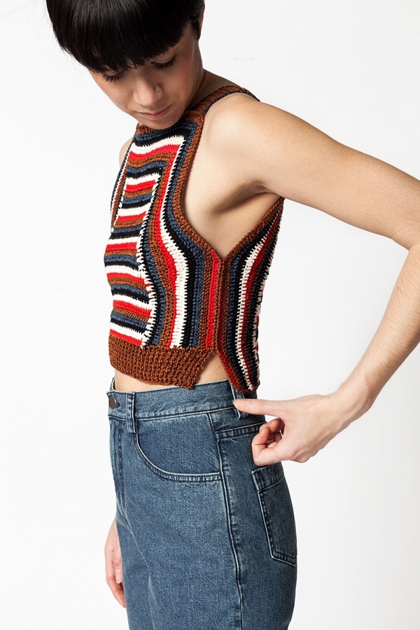Rachel Comey Crochet Cropped Tank Rachel Comey Crochet Cropped Tank
