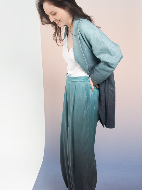 Calico x Swords-Smith x Print All Over Me Aurora Linen Cocoon Calico x Swords-Smith x Print All Over Me Aurora Linen Cocoon