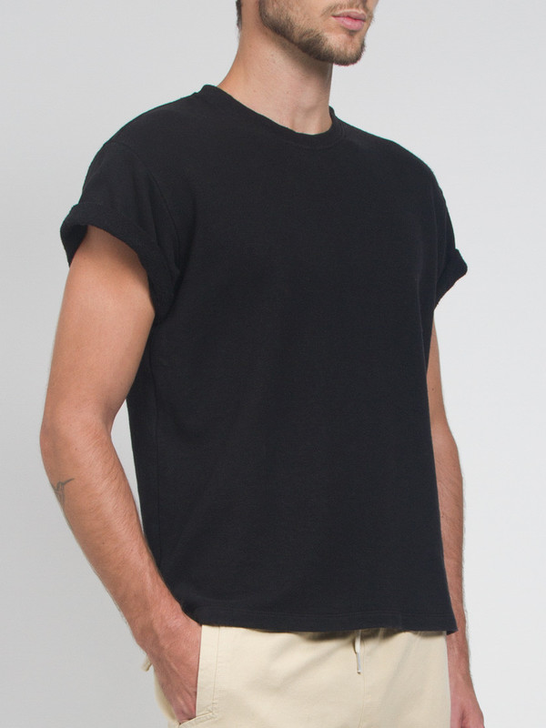 Men's Fanmail French Terry Tee Black Men's Fanmail French Terry Tee Black