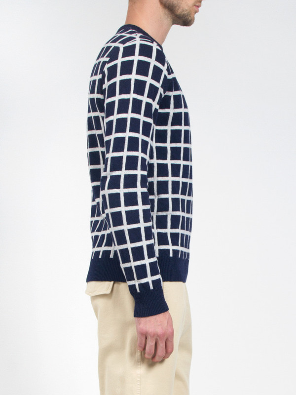 Men's Smith-Wykes Grid Check Sweater Men's Smith-Wykes Grid Check Sweater