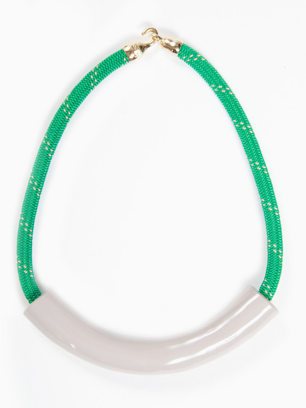 Kelly Green Rollo Necklace Kelly Green Rollo Necklace