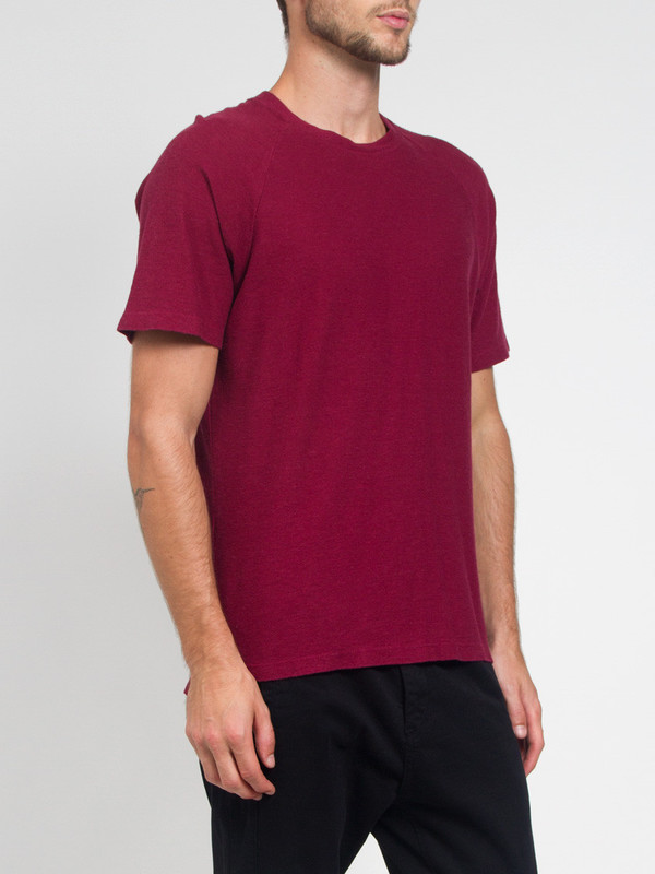 Men's Fanmail Raglan Tee Red Men's Fanmail Raglan Tee Red