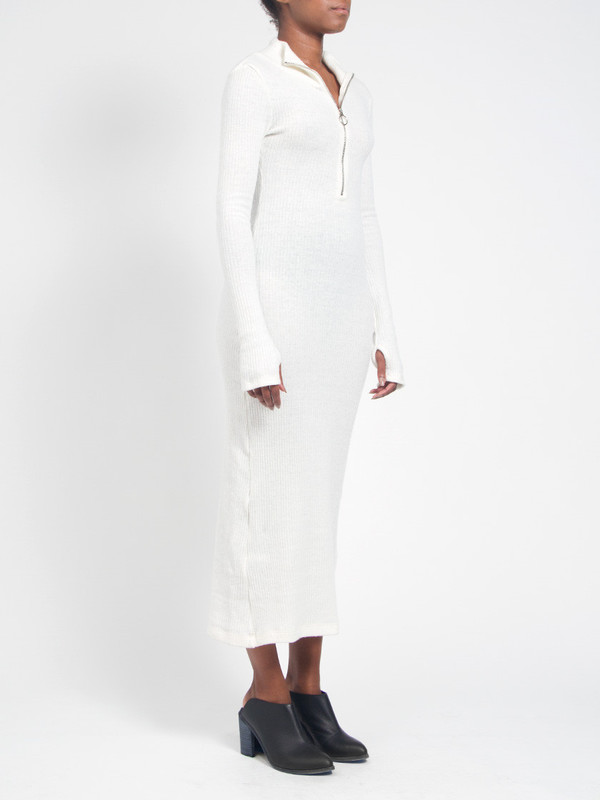 Assembly Rib Maxidress White Assembly Rib Maxidress White