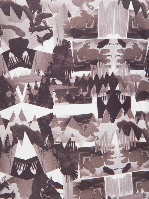 R/H Square Dress Library Print R/H Square Dress Library Print