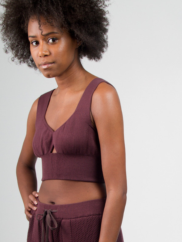 IL by Saori Komatsu Sweater Knit Tank IL by Saori Komatsu Sweater Knit Tank