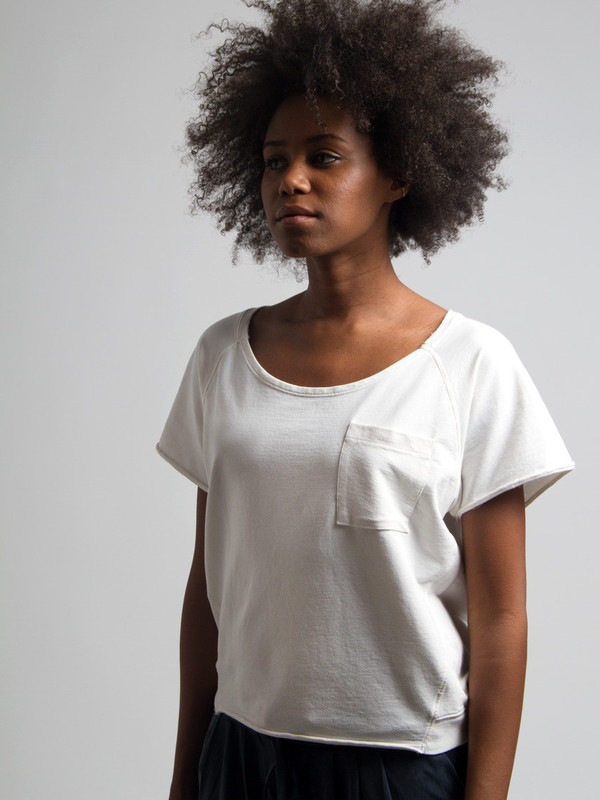 Skin Sweatshirt Tee Hemp White Skin Sweatshirt Tee Hemp White