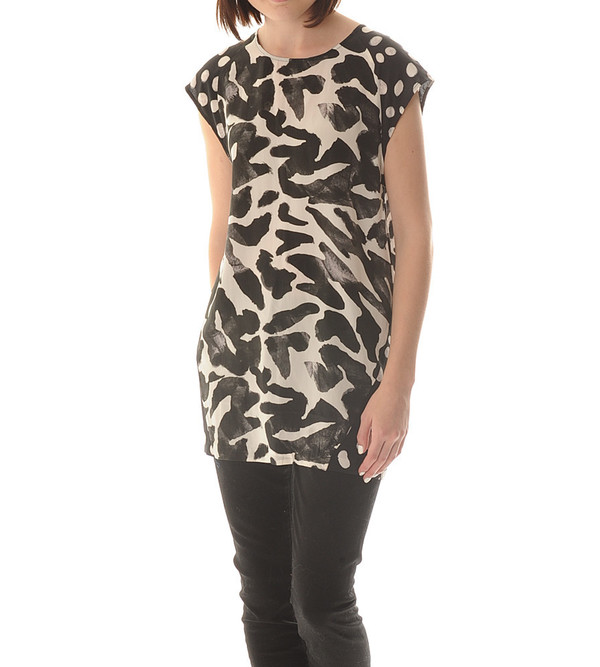 Shakuhachi Silk T-Shirt Dress Shakuhachi Silk T-Shirt Dress