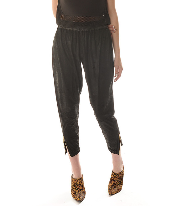 Shakuhachi Cracked Suede Track Pant Shakuhachi Cracked Suede Track Pant