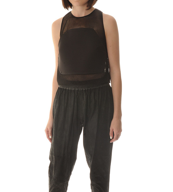 Shakuhachi Mesh Crop Top Shakuhachi Mesh Crop Top