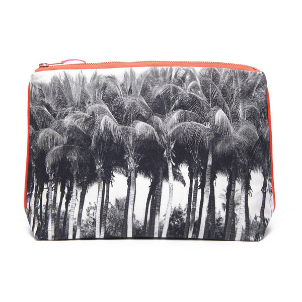 Dezso by Sara Beltran PUNTA PALMAS CANVAS POUCH Dezso by Sara Beltran PUNTA PALMAS CANVAS POUCH