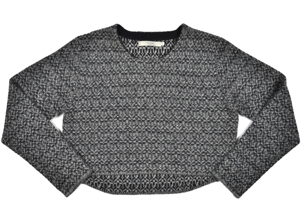 Unknown 7115 Textured Jacquard Sweater Unknown 7115 Textured Jacquard Sweater