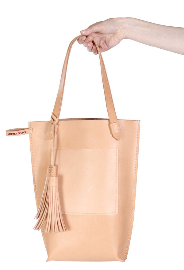Standard Tote in Veg Tan** Standard Tote in Veg Tan**