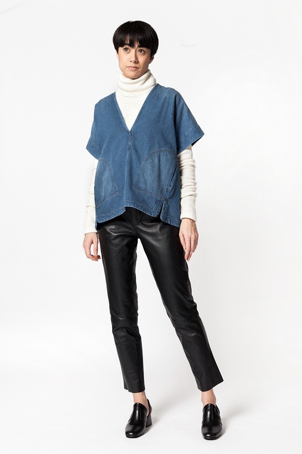 Rachel Comey Memba Top - indigo Rachel Comey Memba Top - indigo