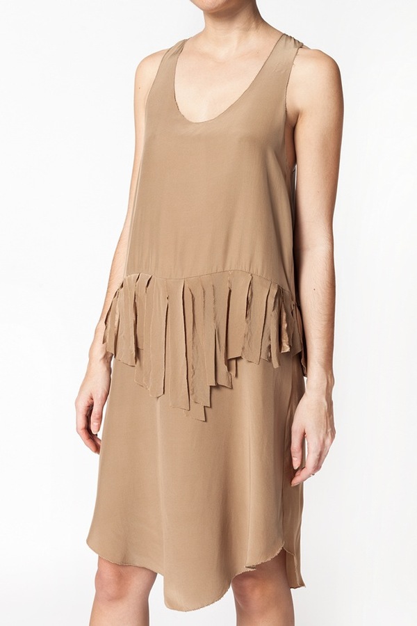Correll Correll Bias Dress - brown Correll Correll Bias Dress - brown