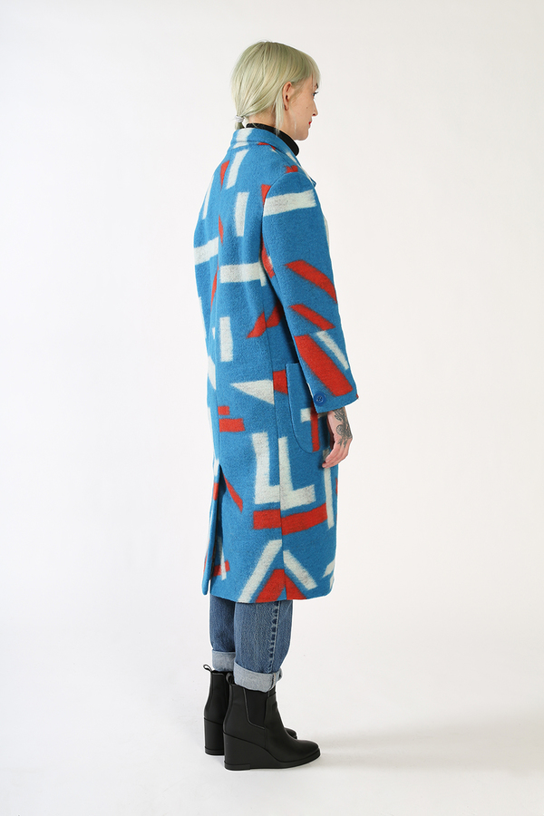 Kurt Lyle WOOL CONFETTI COAT Kurt Lyle WOOL CONFETTI COAT