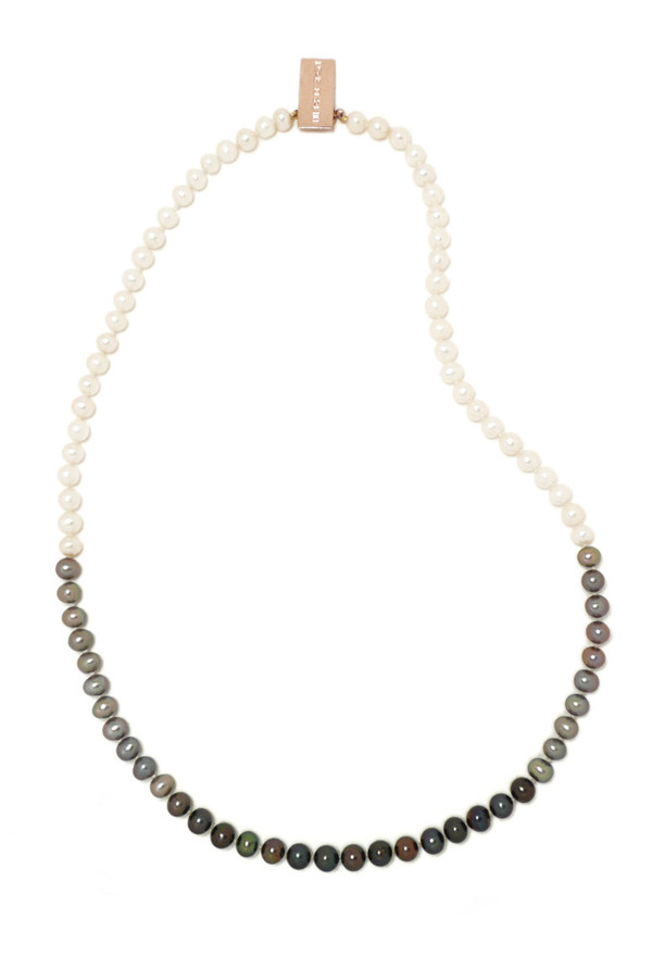 Fade to Black Pearl Necklace Fade to Black Pearl Necklace